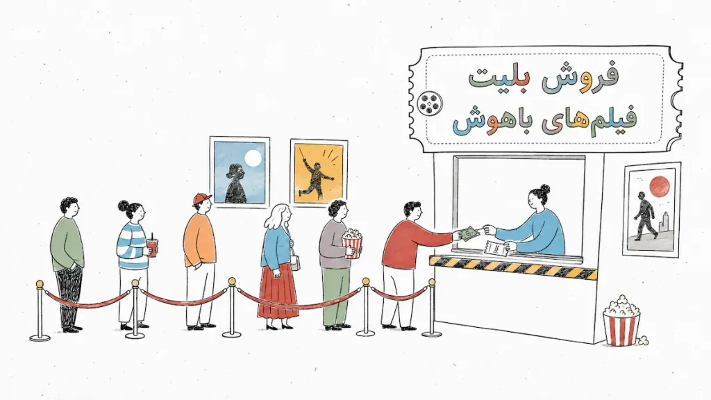 آیا مخاطب برای آثار تولید شده با هوش مصنوعی بلیط می خرد؟